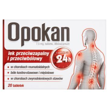 Opokan, 7,5 mg, tabletki, 20 szt.
