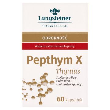 Pepthym X thymus, kapsułki, 60 szt.