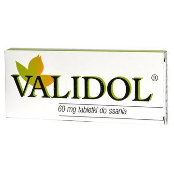 Validol, 60 mg, tabletki do ssania, 10 sztuk