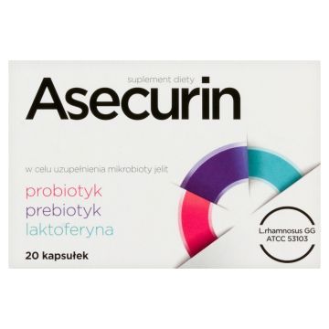 Asecurin, kapsułki, 20 szt.