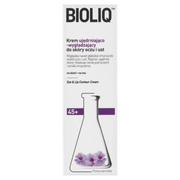 Bioliq 45+, krem ujędrniająco-wygładzający do skóry oczu i ust, 15 ml