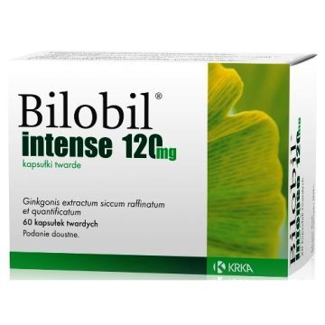 Bilobil Intense, 120 mg, kaps.twarde, 60 szt