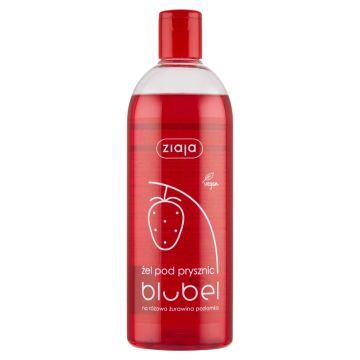 Ziaja Blubel, żel pod prysznic, żurawina-poziomka, 500 ml