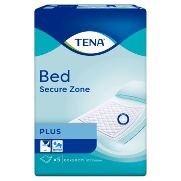 TENA Bed Plus OTC Edition, podkłady chłonne, 60 x 90 cm, 5 szt.