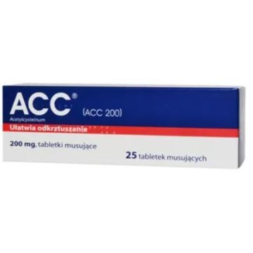 ACC (ACC 200), 200 mg, tabletki musujące