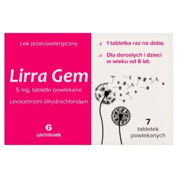 Lirra Gem, 5 mg, tabletki powlekane, 7 szt.