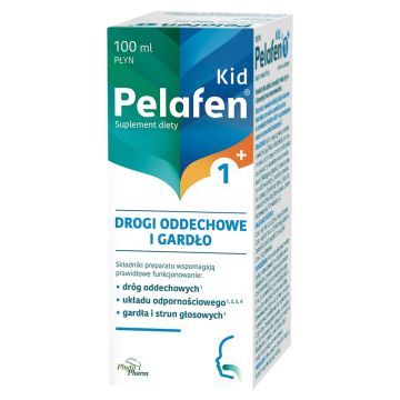 Pelafen Kid 1+, smak owocowy, płyn, 100 ml