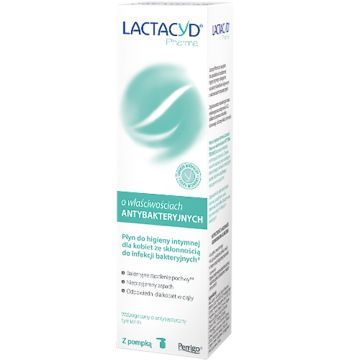 Lactacyd Pharma, antybakteryjny płyn ginekologiczny, ochronny, z pompką, 250 ml