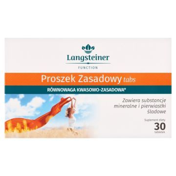 Proszek zasadowy tabs, tabletki, 30 szt.