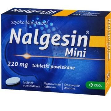 Nalgesin Mini, 220 mg, tabl.powl., 10 szt