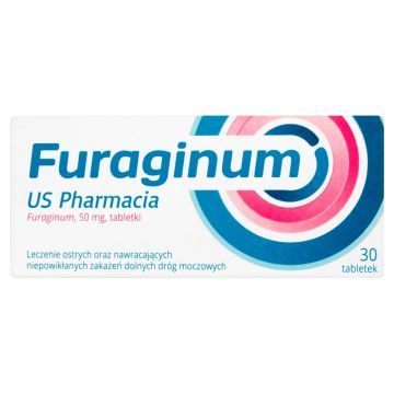 Furaginum US Pharmacia, 50 mg, tabletki, 30 szt.