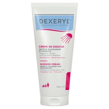 Dexeryl Shower, krem myjący pod prysznic, 200ml