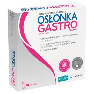 Osłonka Gastro, proszek, saszetki, 20 szt.