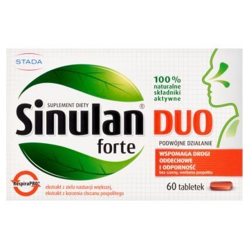 Sinulan Duo Forte, tabletki powlekane, 60 szt.