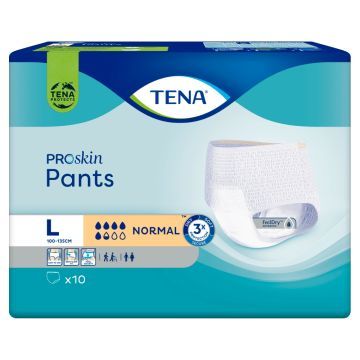 TENA Pants ProSkin Normal OTC Edition, majtki chłonne, rozmiar L, 10 szt.