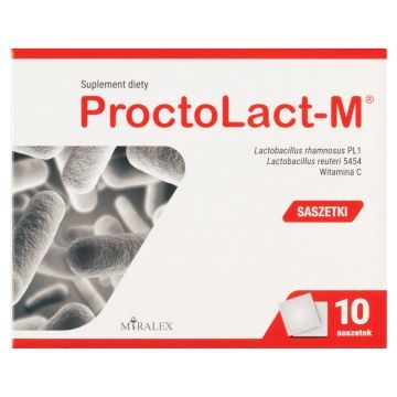 ProctoLact M, proszek w saszetkach, 10 szt.