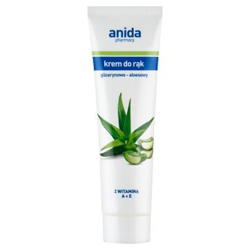 Anida, krem do rąk glicerynowo-aloesowy, 100 ml