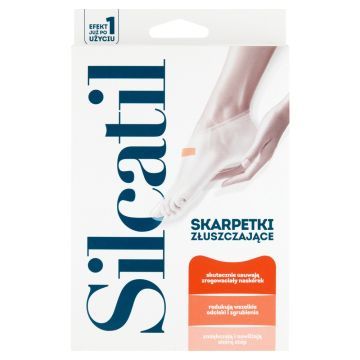 Silcatil, skarpetki złuszczające, 1 para