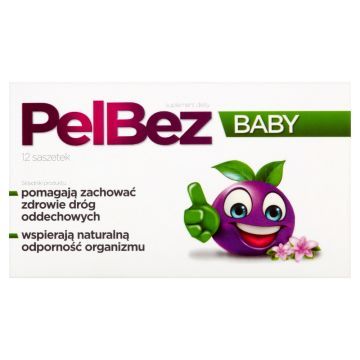 Pelbez Baby, proszek w saszetkach, 12 szt.