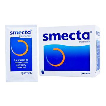 Smecta, proszek w saszetkach, smak pomarańczowo-waniliowy, 3 g, 30 szt.