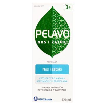 Pelavo Nos i Zatoki, syrop, 120 ml
