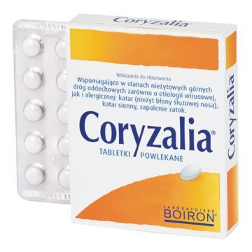 Boiron Coryzalia, tabl.powl., 40 szt