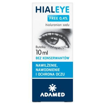 Hialeye Free, 0,4%, krople do oczu, 10 ml