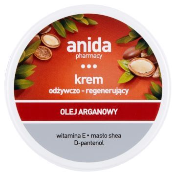 Anida, krem odżywczo-regenerujący, olejek arganowy, 125 ml