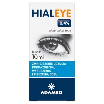 Hialeye, 0,4%, krople do oczu, 10 ml