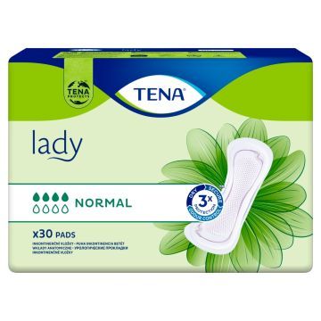 TENA Lady Normal, specjalistyczne podpaski, 30 szt.