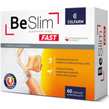 Colfarm BeSlim Fast, tabletki, 60 szt.