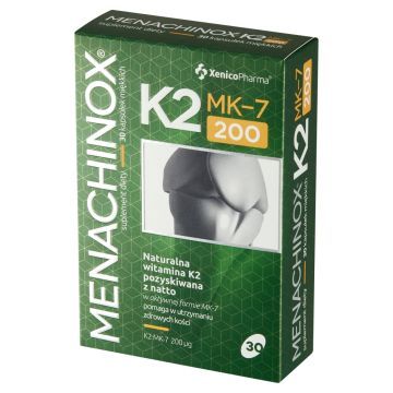 Menachinox K2 200, kapsułki miękkie, 30 szt.