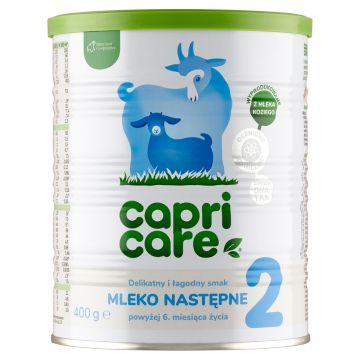Capricare 2 mleko nastepne, prosz.,na mleku kozim, 400 g