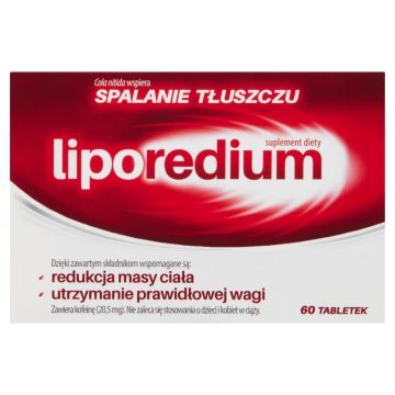 Liporedium, tabletki, 60 szt.