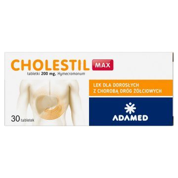 Cholestil Max, 200 mg, tabletki, 30 sztuk
