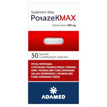 Potazek MAX, kapsułki, 50 szt.