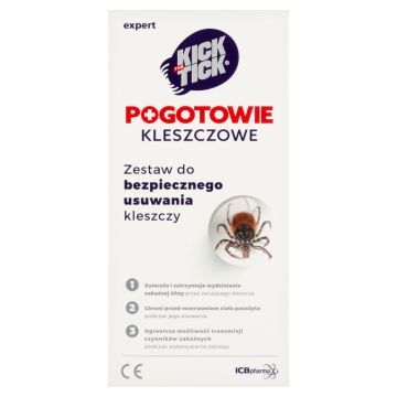 Kick the Tick expert,zest.do bezpiecz.usuw.kleszczy, 9 ml