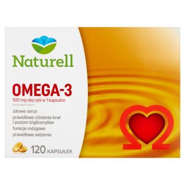 Naturell Omega-3, kapsułki, 120 szt.