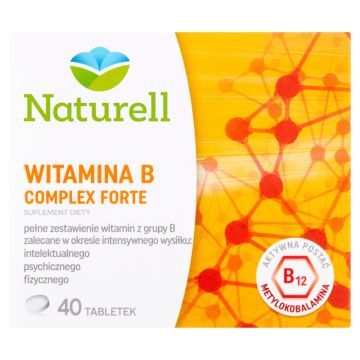 Naturell Witamina B Complex Forte, tabletki, 40 szt.