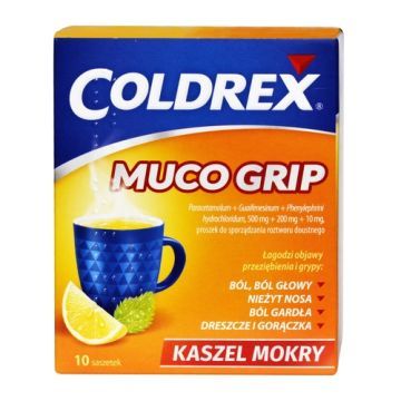 Coldrex Complex Grip(Muco Grip)prosz.d/sp.roztw.doustn.10szt