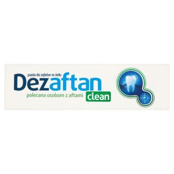 Dezaftan Clean,  pasta do mycia zębów w żelu, 75 ml