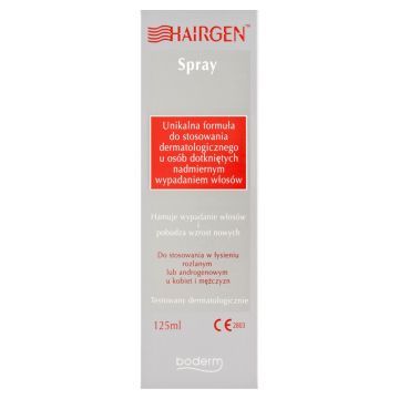 Hairgen Spray (łysienie androgenowe, wypadanie włosów) 125 ml 