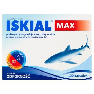 Iskial Max, kapsułki, 120 szt.
