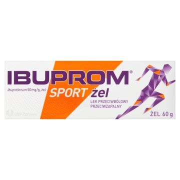 Ibuprom Effect (Ibuprom Sport), 50 mg/g, żel, 60 g