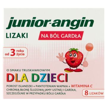 Junior Angin, lizaki, 8 szt.