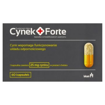Cynek + Forte, kapsułki twarde, 60 szt.
