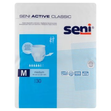 Seni Active Classic, majtki chłonne, medium, 30 szt.