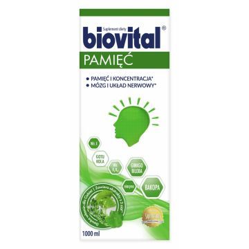 Biovital Pamięć, płyn, 1000 ml