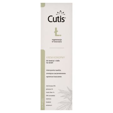 Cutis Ł, krem konopny 20% + CBD, 120 ml