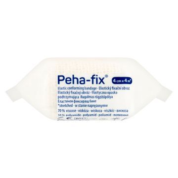 Opaska podtrzymująca Peha-fix, elastyczna, 4 m x 4 cm, 1 szt.